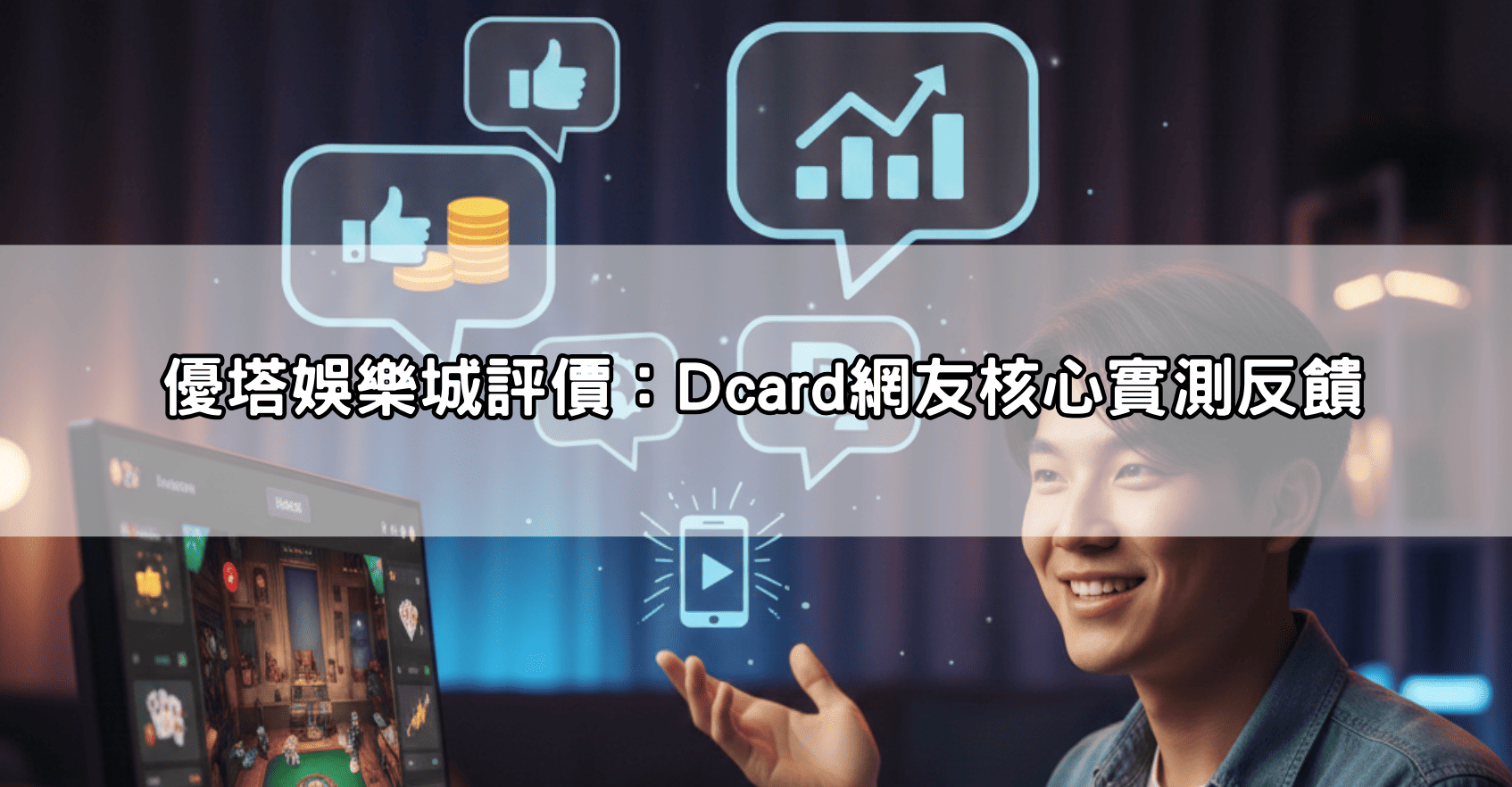 優塔娛樂城評價:Dcard網友核心實測反饋